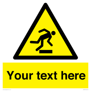 Custom Trip Hazard Sign